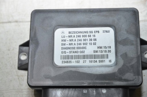 module control unit Mercedes W176 lift