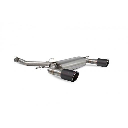 SAUS086CF - Audi TT MK3 2.0 TFSI Quattro cat-back гучний