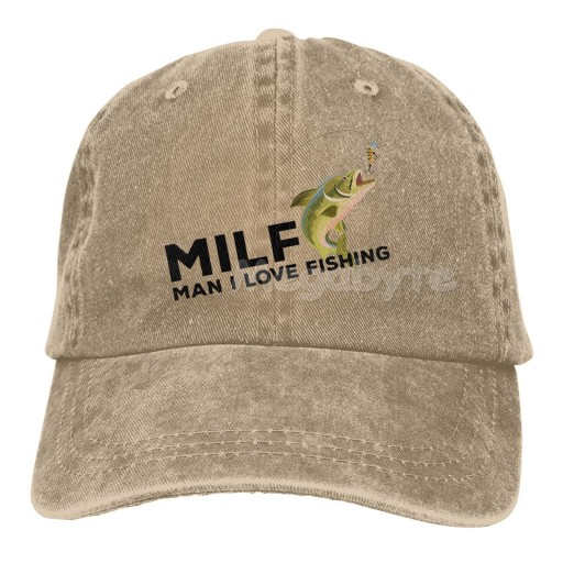 Czapka baseballowa Milf Man. I Love Fishing Hat Me 13388537414 