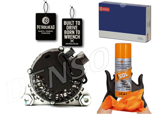 DENDAN1071#ECS-PCP+K - Генератор (14v 90a) citroen c3 ii c3 picasso c4 c #petrolhead pro+ kit4