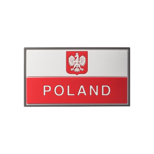 Polish Large Banner Patch - PVC - True Colors