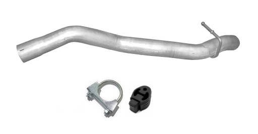 08.684 - FORD FOCUS C-MAX 1.6 1.8 TDCi 03-10 випускна труба