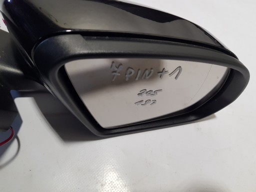 mirror right MERCEDES W205 8 PIN 197 C197