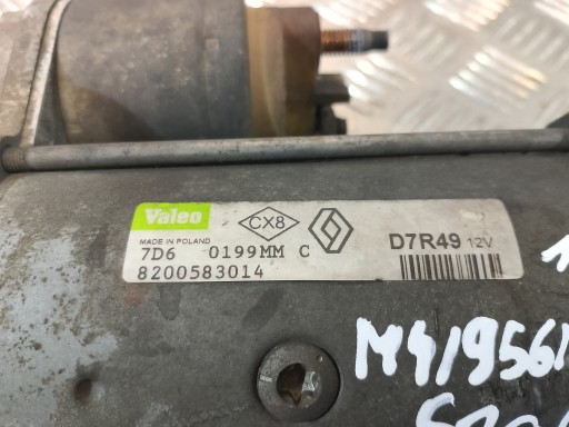 starter of the engine RENAULT LAGUNA II 2 1.9 DCI VALEO 8200583014