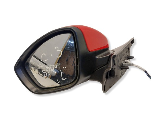 CITROEN C3 III 17r> mirror left EUROPA 8PIN 6+2 PIN