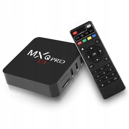 SMART TV BOX 8GB MXQ PRO 4K DEKODER ANDROID 7.1 - Sklep, Opinie, Cena w