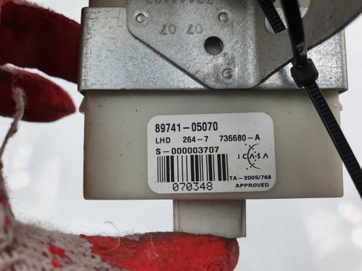 Module Central de la serrure 89741-05070 TOYOTA AVENSIS T25