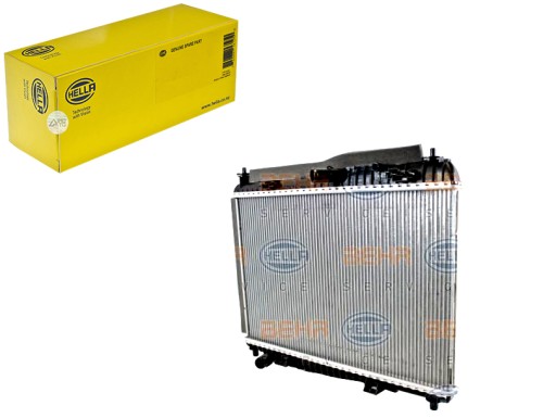 HEL8MK 376 - HELLA РАДІАТОР FORD FIESTA 1.0 11 2012- HELLA