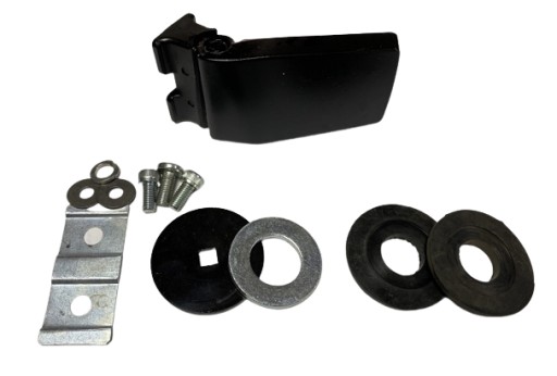 AL71322, RE46587 - ДВЕРНАЯ ПЕТЛЯ JOHN DEERE ВЕРХНЯЯ ЛЕВАЯ АЛЮМИНИЕВАЯ