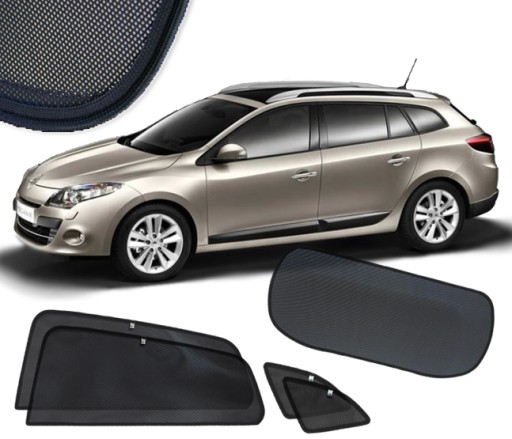 ШТОРИ ДЛЯ RENAULT MEGANE 3 III УНІВЕРСАЛ 2008-2015