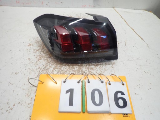 light rear part rear left PEUGEOT 208 II 2019- 9823216780