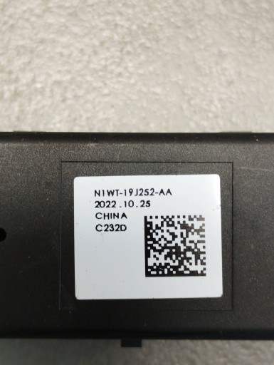 Volkswagen Amarok II 2023 adapter PORT USB N1WT19J252AA