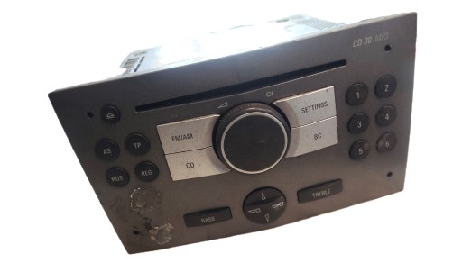 RADIO CD MP3 OPEL Astra III H ORYGINALNE does not have KODU