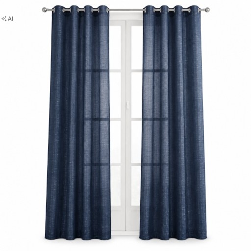 Zasłony gotowe na przelotkach 2 szt. Smukee 135 x 250 cm