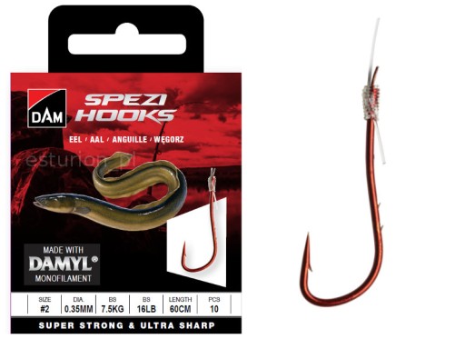 DAM Spezi Eel rig 10 шт