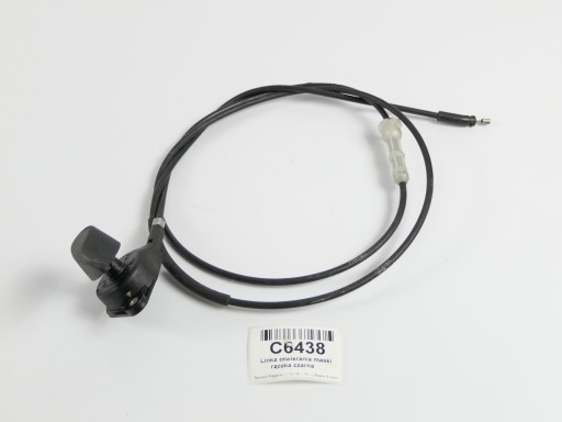 08-12r. - Трос трос открывания капота ручка Megane III 3