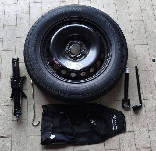 Galet tendeur courroie Roue de secours Roue de secours R17 155/90 Renault Austral 403006UA7A