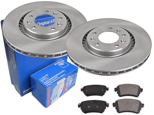 ДИСКИ КОЛОДКИ ATE ЗАДНІЙ OPEL VIVARO C 294MM