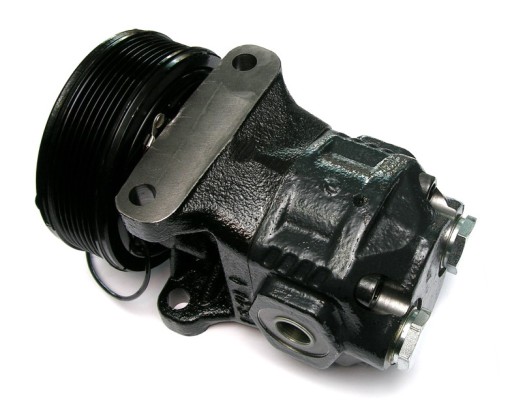 10500410323 - Шестерневий насос 16л / хв з колесом для ременя зчеплення 12В