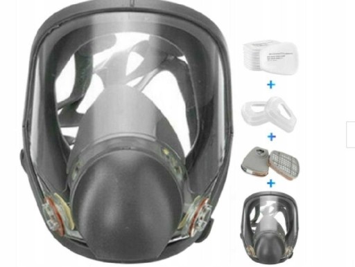 ПОВНИЙ НАБІР ПРОТИГАЗІВ 6800