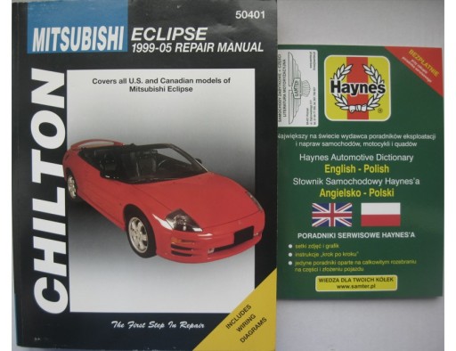Книга по ремонту Mitsubishi Eclipse 1999-05 CHILTON