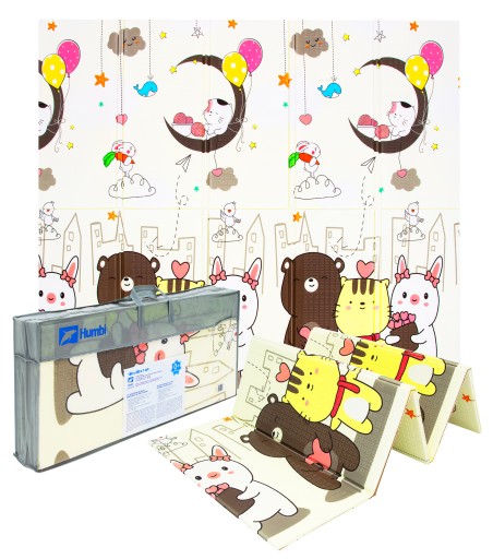 Килимок СКЛАДНИЙ ДВОСТОРОННИЙ HUMBI XPE 200X180СМ