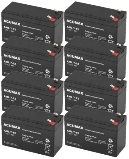 RBC26 RBC 26 #26 КОМПЛЕКТ АКУМУЛЯТОРІВ ДЛЯ ДБЖ APC 8x AML 7-12