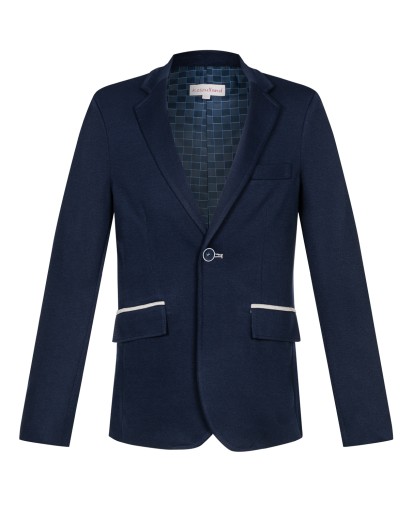 Темно-синя куртка для хлопчика PL KOSZULAND 128