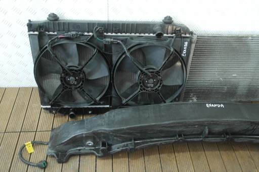 DAEWOO EVANDA 02-06 2.0 16V hüttök vizek KLIMY ventilátor erösítés KOMPLET