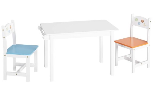 Дитячий стіл + 2 стільця Хомфа