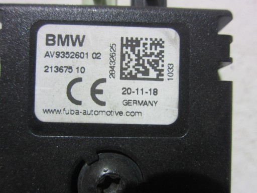 BMW X1 F48 F46 antenna amplifier aerial 9352601