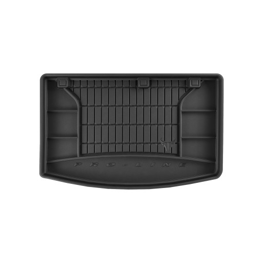 Гумовий килимок багажника 3D для Kia Rio III 2011-2017