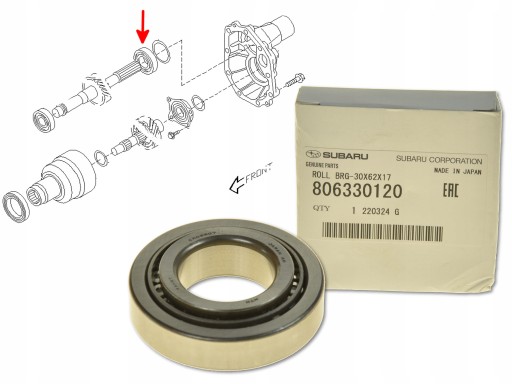 806330120 - SUBARU IMPREZA и 92-01 2.0 и подшипник коробки передач