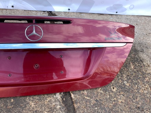 trunk door boot MERCEDES W211 E-KLASA 567 C567 sedan STAN IDEALNY