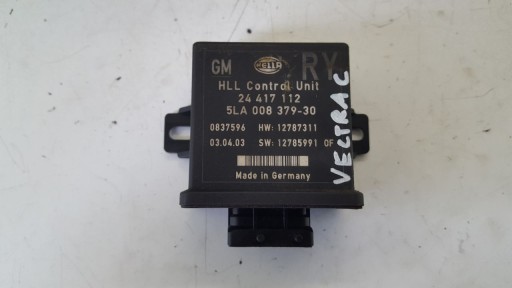 modulo luci 24417112 Opel Astra H 1,7 CDTI