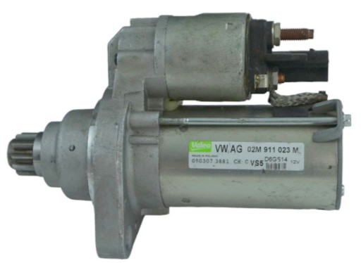 Стартер audi a3 8p 1.6 2.0 fsi q3 tt 2.0 tfsi tts 02m911023m оригінал