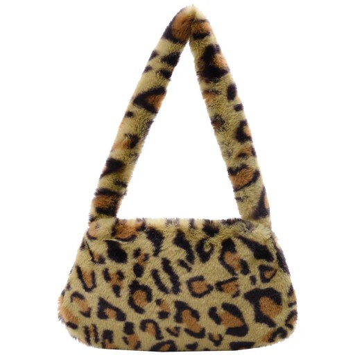 Tašky v retro štýle s leopardím vzorom pre ženy z-6417