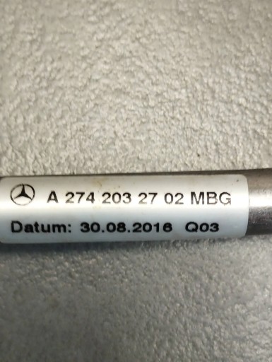 Mercedes-Benz GLC X253 wiring hose A2742032702