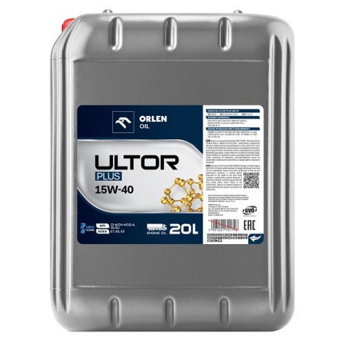 ORLEN OIL OIL ULTOR PLUS (LOTOS AGROL MOTO PLUS) 15W40 масло 20л