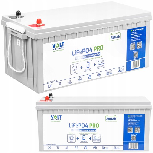 Lifepo4 bms батарея для човнових кемпер панелей нагрівальний мат 280ah 12v 200a