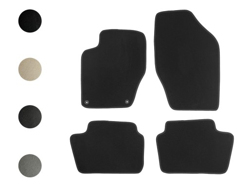 Citroen C4 II 2010-2018 Велюрові килимки