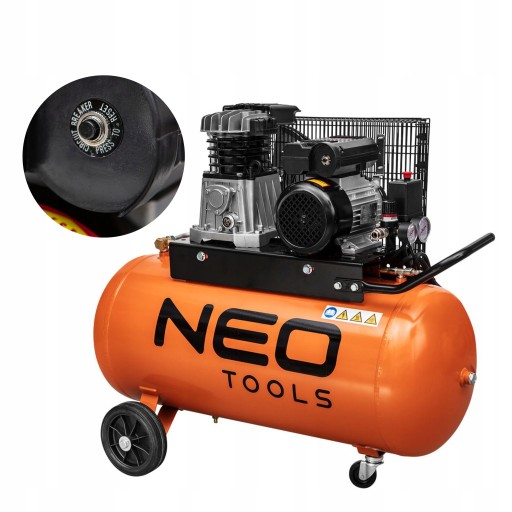 НЕО КОМПРЕССОР 12К030 МАСЛЯНЫЙ КОМПРЕССОР 100Л 230В