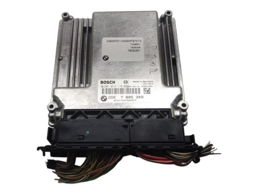 Компьютерный контроллер двигателя bmw x3 e83 лифт lci 2.0d 2006-2010 7805349