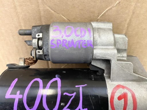 SPRINTER 907 17- starter 3.0 CDI V6 642 A0009062402 original DEMONTAZ