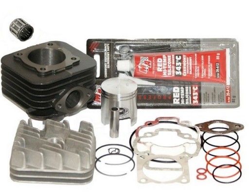 WAB3503427078248258 - ГОЛОВКА ЦИЛІНДРА 70 ПРОКЛАДОК GILERA TYPHOON XR 50