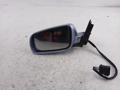VW PASSAT B5 Spiegel links 5 PIN LL5Y