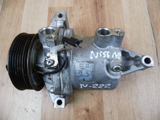 Nissan Juke and F15 1.6 BENZ compressor compressor; of the air conditioning 926001KA1B