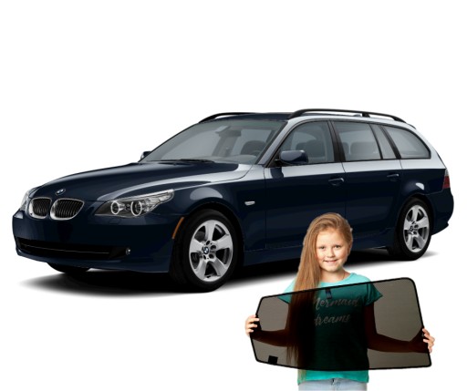 Шторы на магнитах BMW 5 E61 универсал