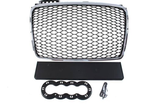 Решітка Audi A4 B7 RS-Style Chrome-Black 04-08 TUNING SPORT