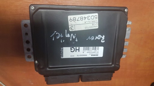computer control unit of the engine ROVER 75 S108847003A